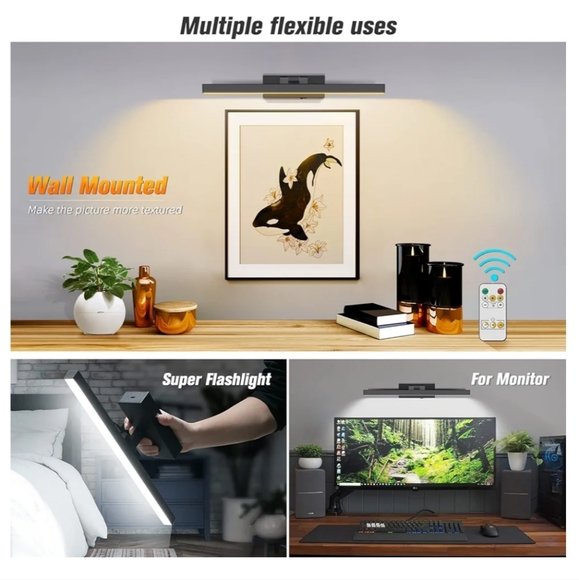 Battery Operated Wall Sconces feature Lighting/15.7in (2) - Picture 3 of 6